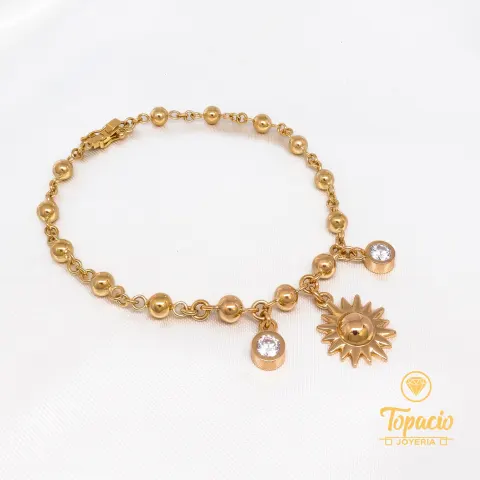 Tobillera 18K